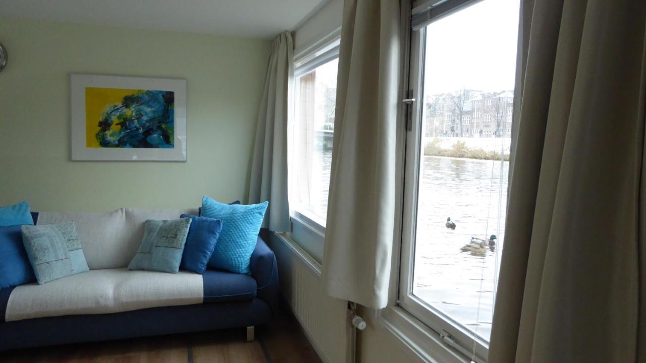 Ferienwohnung Houseboat In The Center, 5 Min Walk To Tropical Museum, Free Wifi! Amsterdam Exterior foto